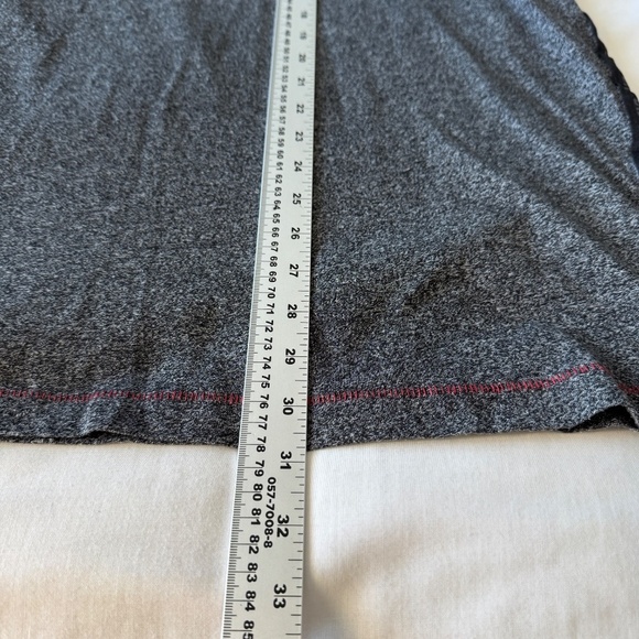 Dark Black‎ by Projek Raw XXL Men's Long Sleeve T-Shirt Marled Gray Streetwear - Picture 13 of 14